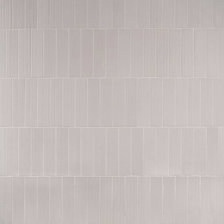 Charlotte Silver Gray 3x10 Textured Matte Ceramic Subway Tile