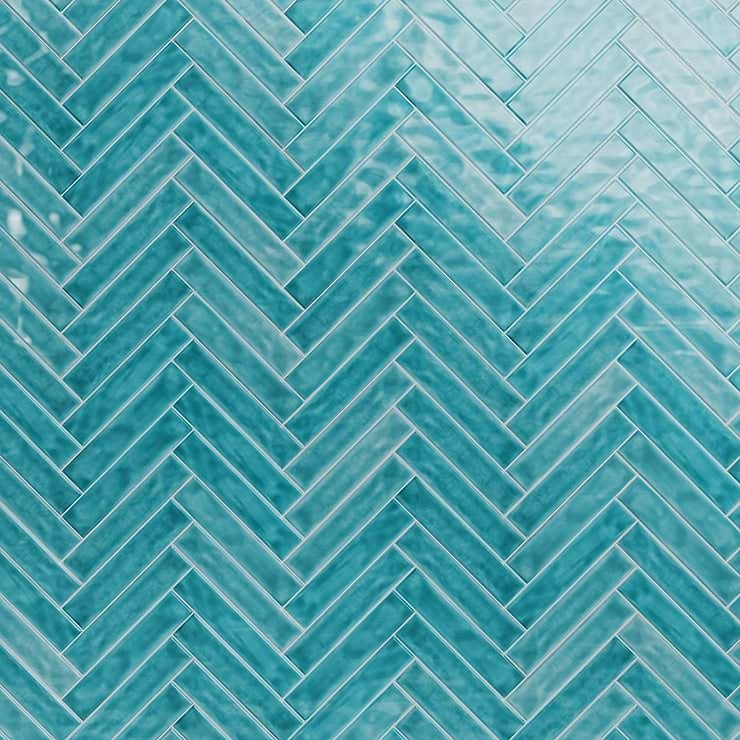 Seaport Aquamarine 2x10 Polished Ceramic Subway Wall Tile