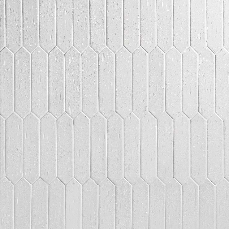 Belcrest Picket Blanco 2x8 Glossy Ceramic Tile