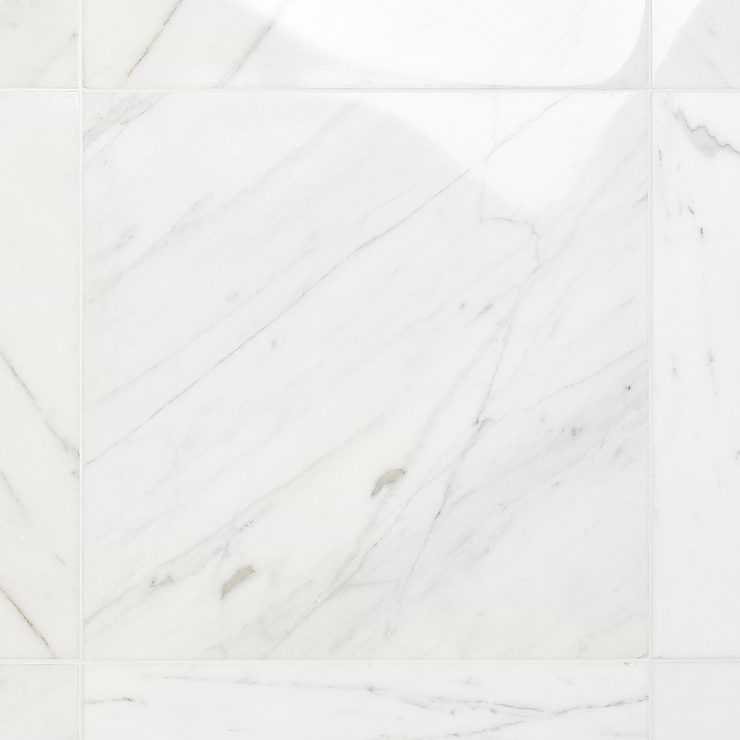 Calacatta Select 18x18 Polished Marble Tile