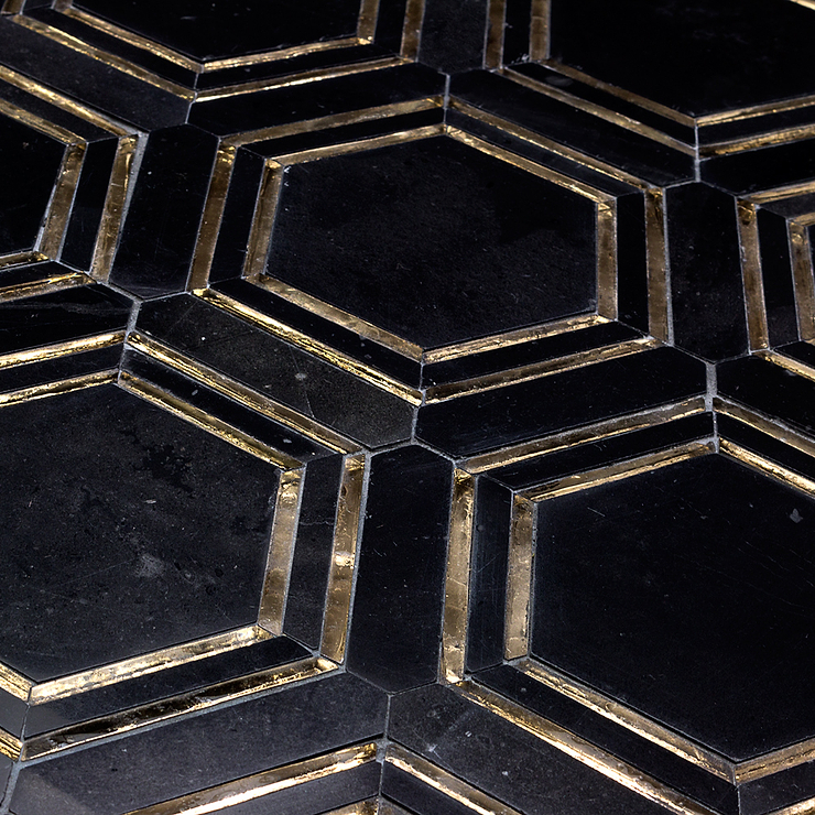 Helix Gold Marble Tile