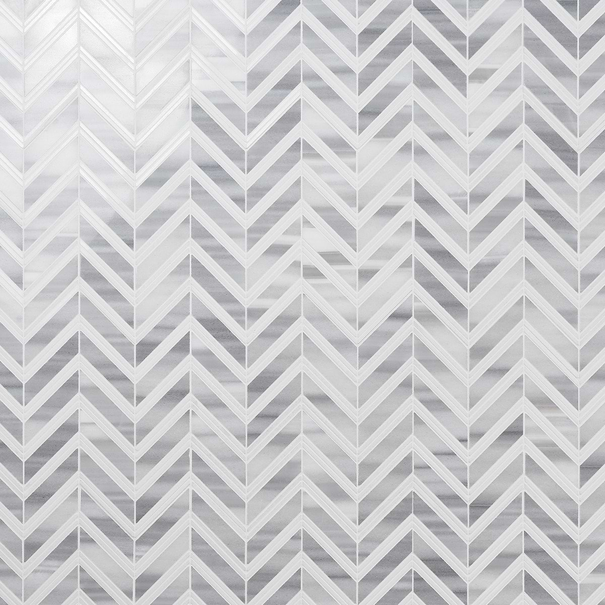 Monarch Cipollino With Thassos Strips 1x4 Herringbone Polished Marble Tile