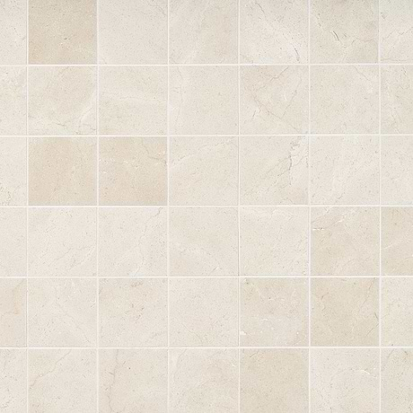 Crema Marfil Beige 3x3 Honed Mosaic Tile