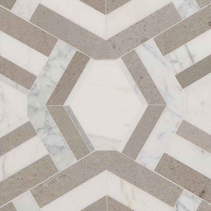 Mezzo Andente Polished Marble Mosaic