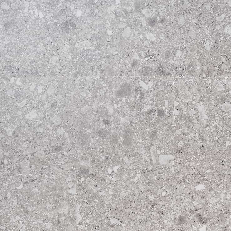Rizo LVT Earth Gray 12x24 Glue Down Luxury Vinyl Tile 