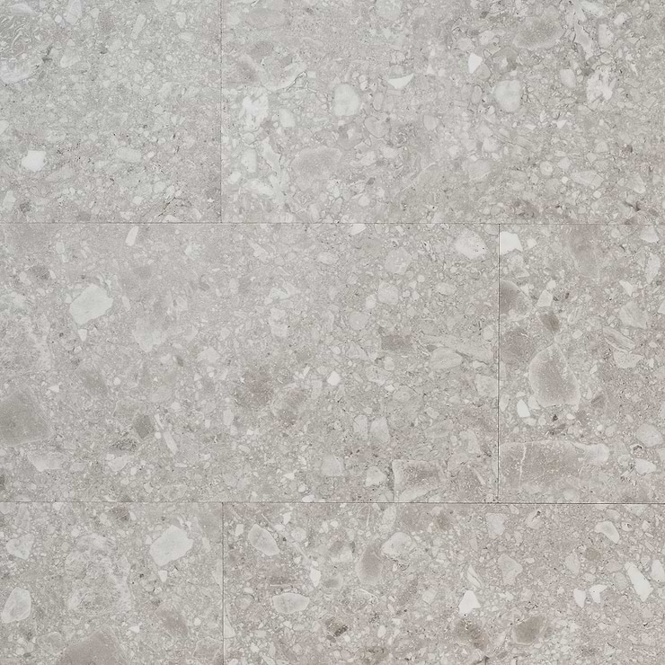 Rizo LVT Gray 12x24 Rigid Core Click Luxury Vinyl Tile 