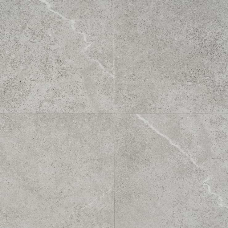 Optoro Juneau Sandstone Light Gray 28mil Wear Layer Rigid Core Click 12x24 Luxury Vinyl Tile