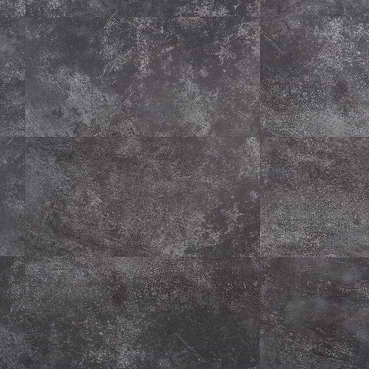 ReNew Metalcrete Charcoal 12mil Wear Layer Glue Down 12x24 Luxury Vinyl Tile