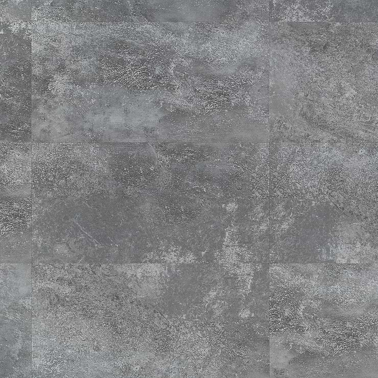 ReNew Metalcrete Pewter 12mil Wear Layer Glue Down 12x24 Luxury Vinyl Tile