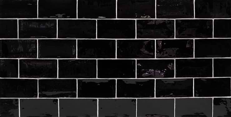 Lancaster 3x6 Noir Polished Ceramic 