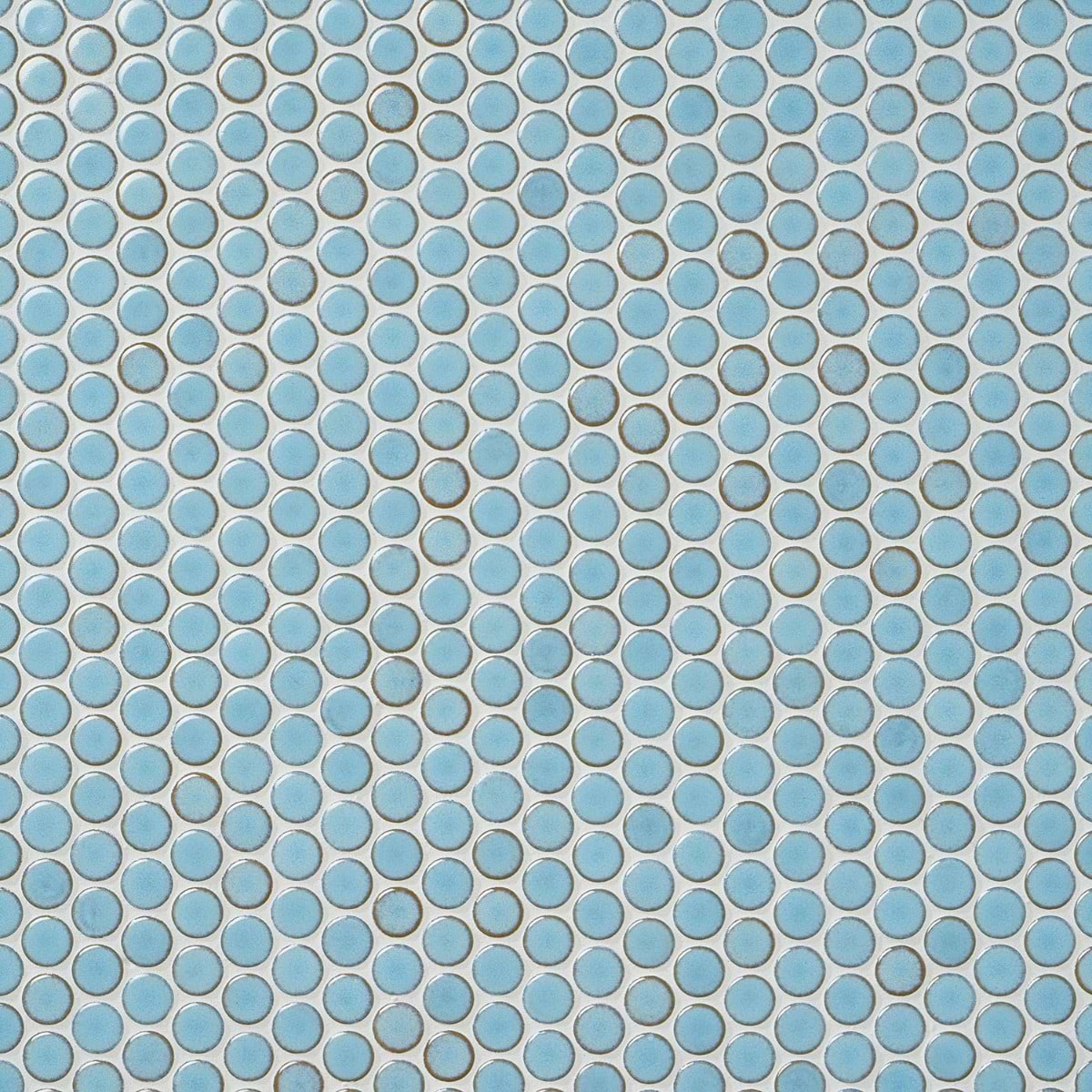 Nirvana Bliss Rimmed 1" Circles Porcelain Mosaic