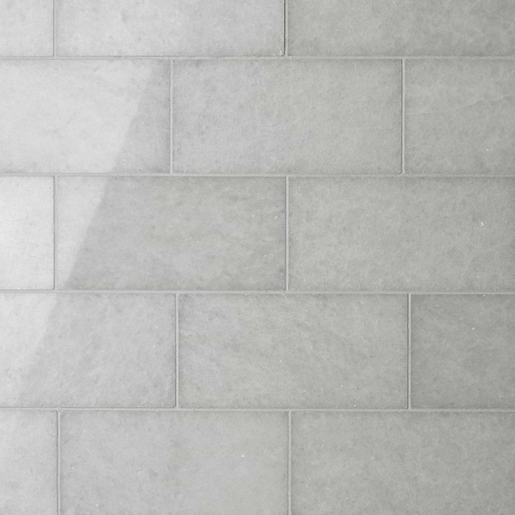 Snow White 3x6 Polished Marble Tile