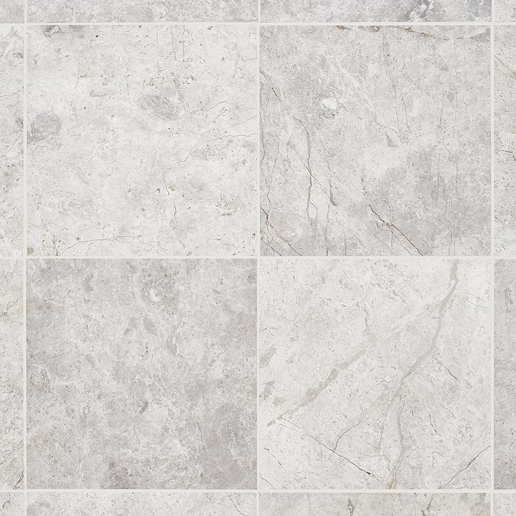 Tundra Gray 12x12 Honed Limestone Tile