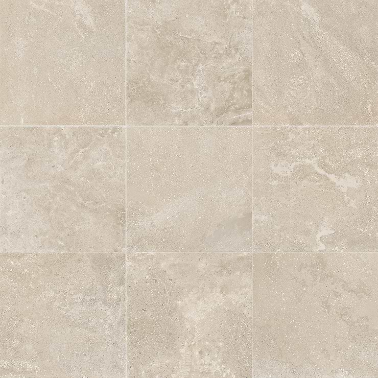 Massif Beige 24x24 Terrazzo Look Textured Porcelain 2CM Outdoor Paver