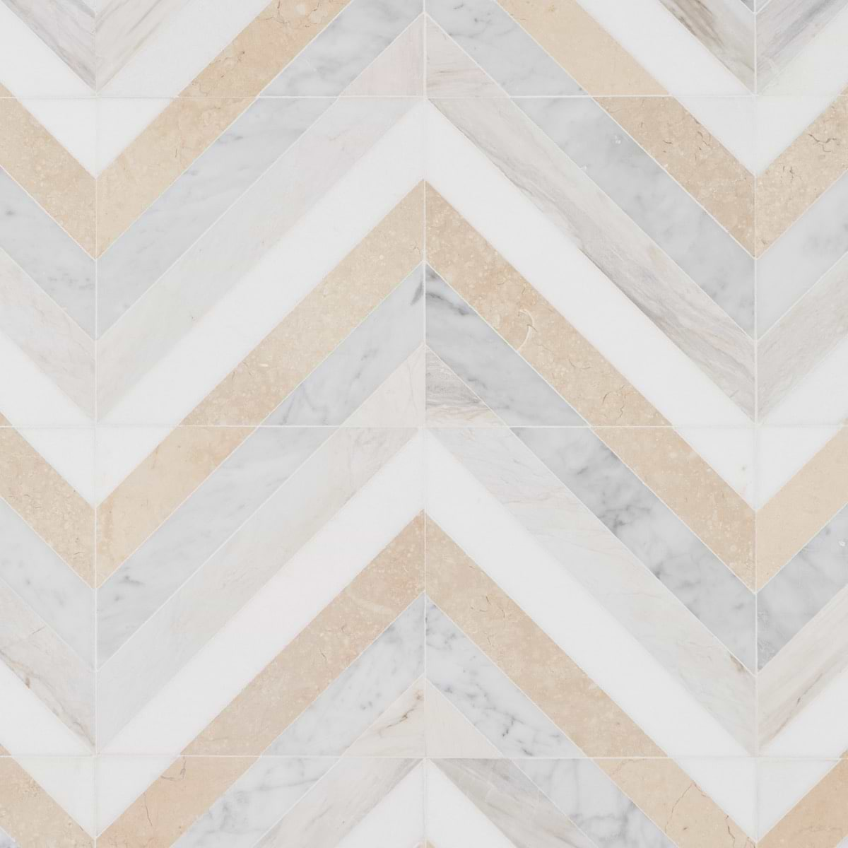 Bowery Lafenice 8x8 Polished Marble Mosaic Tile