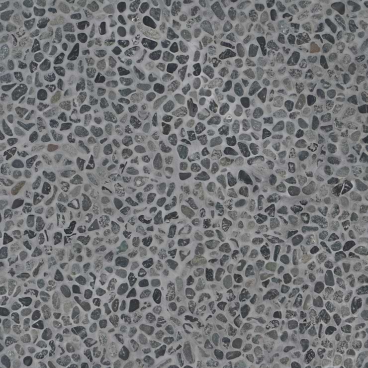 Nature Lava Black Micro Pebble Mosaic