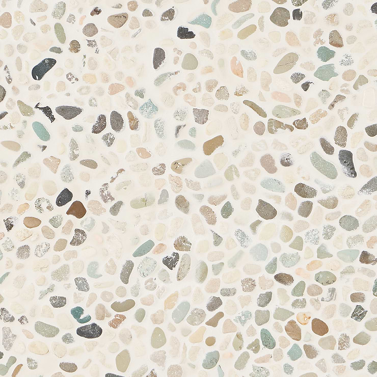 Nature Raja Ampat Micro Pebble Mosaic