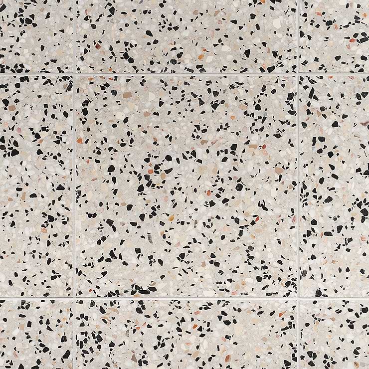 True Terrazzo Foro Beige 16x16 Polished Terrazzo Tile