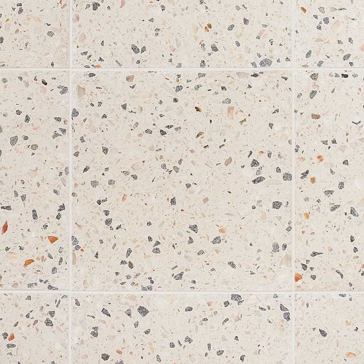 True Terrazzo Sonora Beige 16x16 Polished Terrazzo Tile