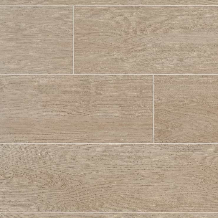 Oaktree Elegant Ash Beige 7x60 XL Wood Look Matte Porcelain Tile