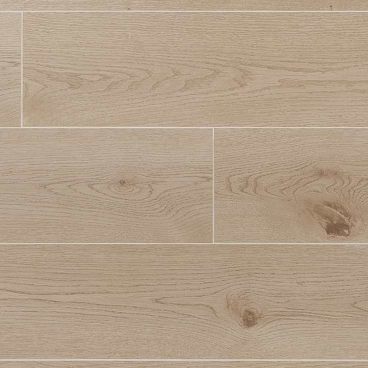 Oaktree Natural Ash Beige 8x48 Wood Look Matte Porcelain Tile