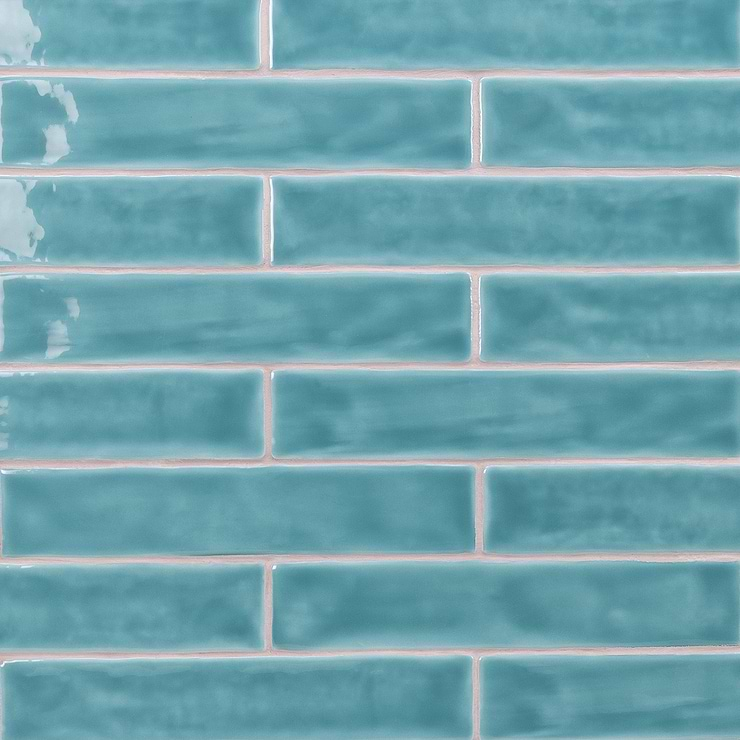 Seaport Aquamarine 2x10 Polished Ceramic Tile