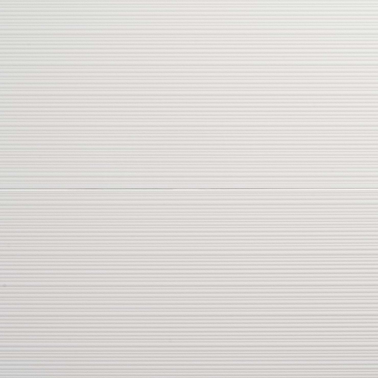 Reverb Linear White 12x36 3D Matte Ceramic Tile