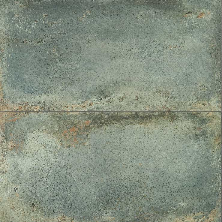 Angela Harris Flatiron Aquamarine 12x24 Semi-Polished Porcelain Tile