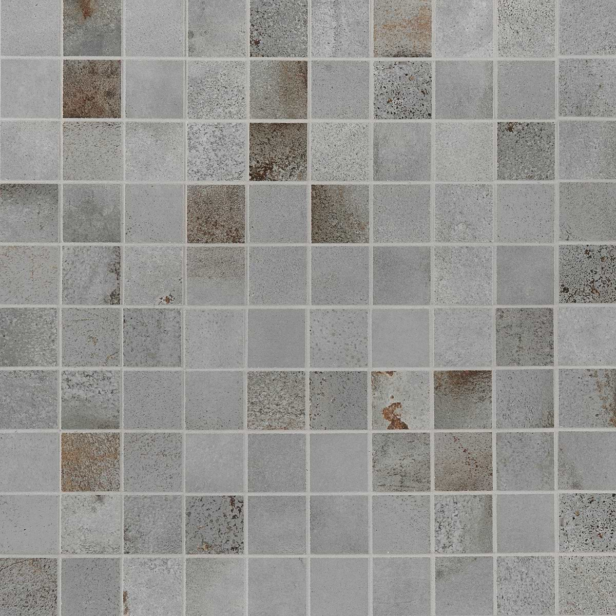 Angela Harris Flatiron Gray 2x2 Matte Porcelain Mosaic