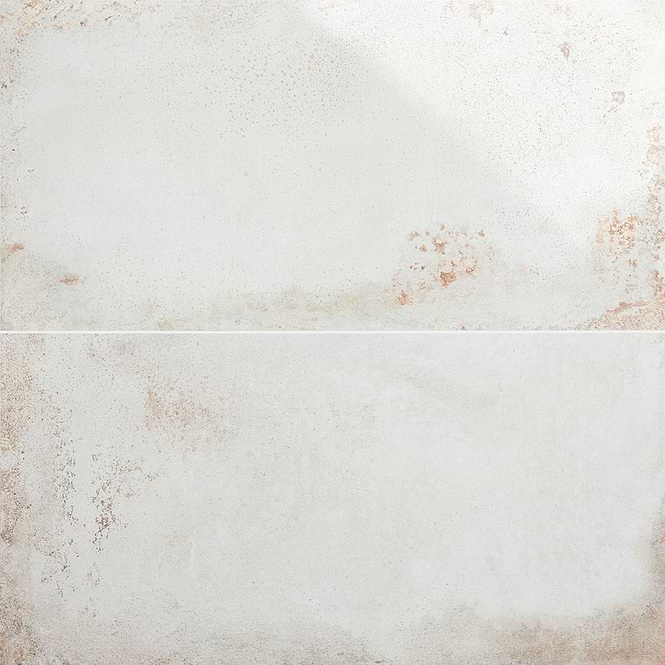 Angela Harris Flatiron White 12x24 Semi-Polished Porcelain Tile