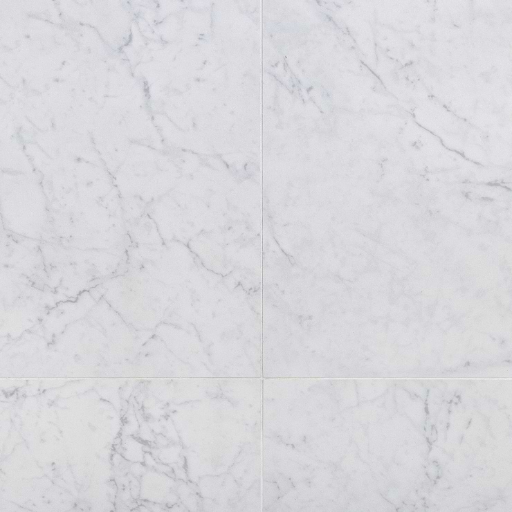 Marble Tech Bianco Gioia 24x24 Polished Porcelain Tile