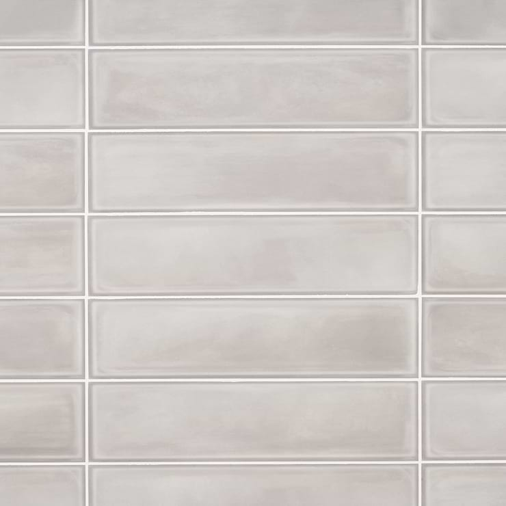 Stacy Garcia ArtBlock Grigio Gray 4x16 Matte Porcelain Tile