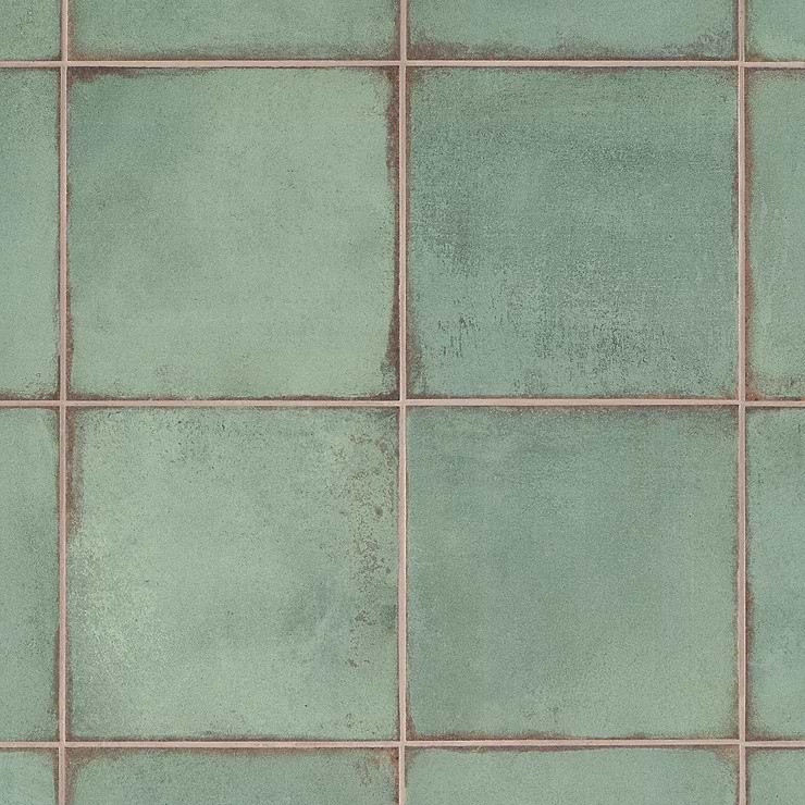 Los Lunas Green 8x8 Matte Porcelain Tile