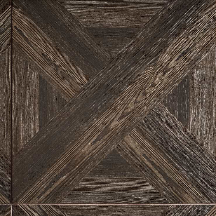 Barberry Decor Tabacco 24x24 Matte Wood Look Porcelain Floor and Wall Tile