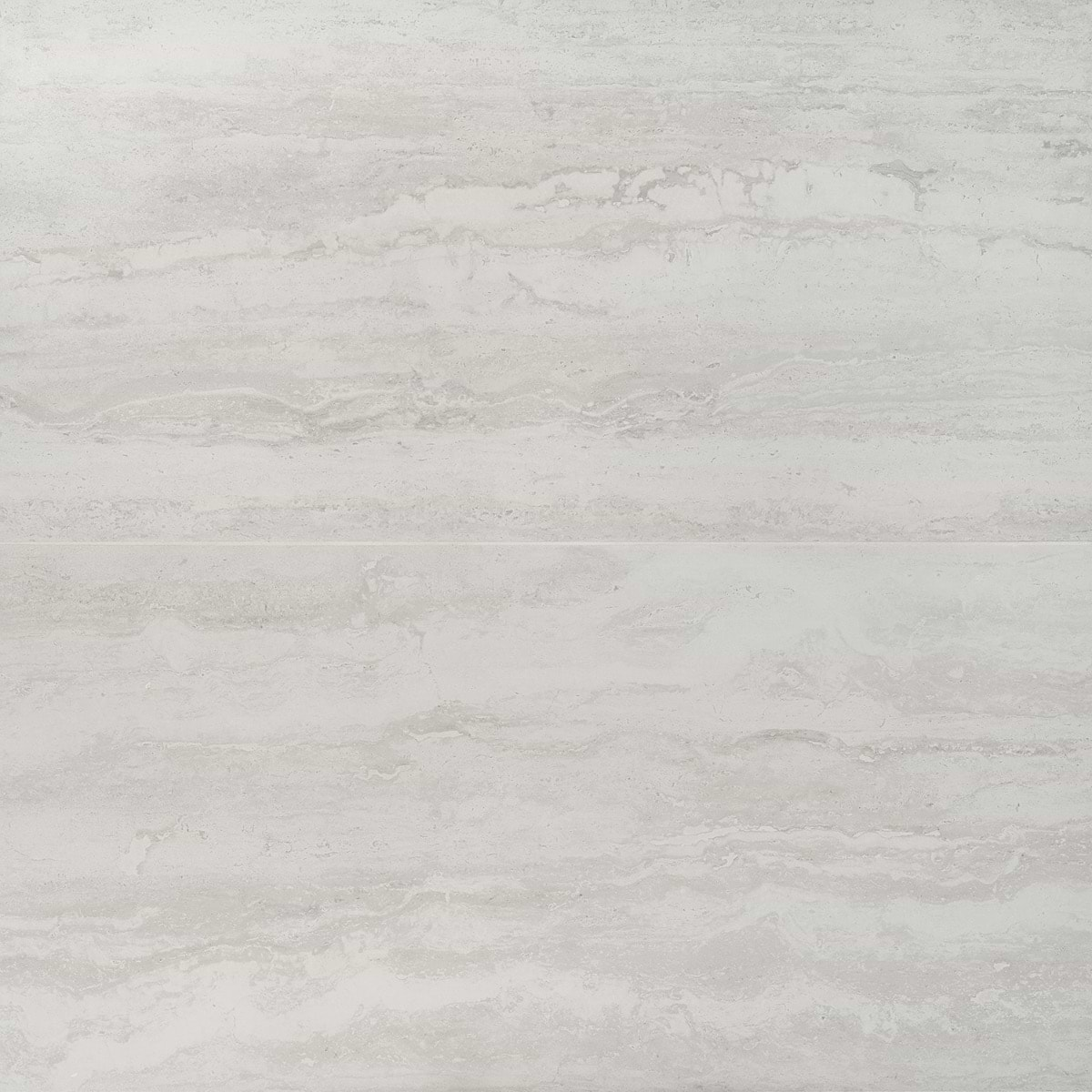 Basic Travertine Cotton White 24x48 Matte Porcelain Tile