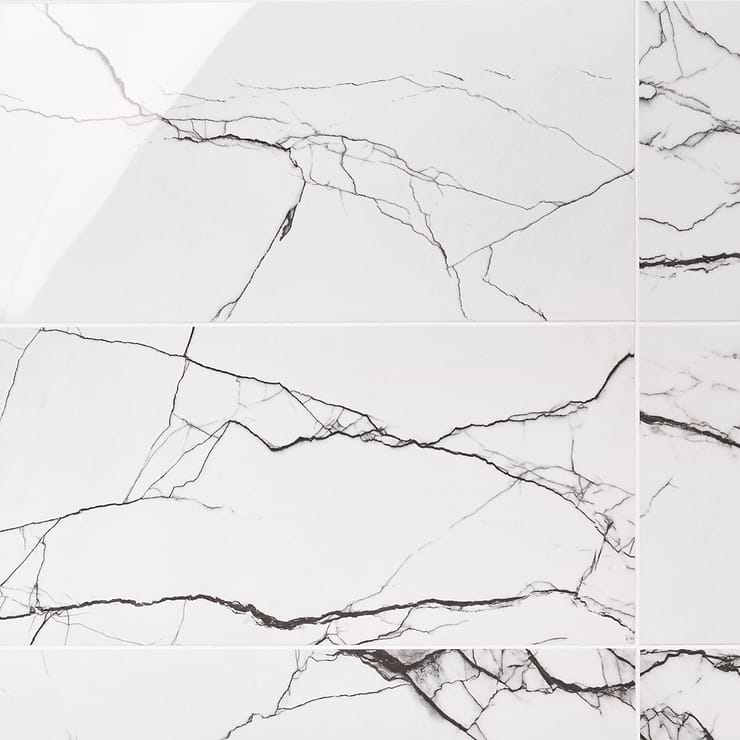 Drama Breach 12x24 Polished Porcelain Tile