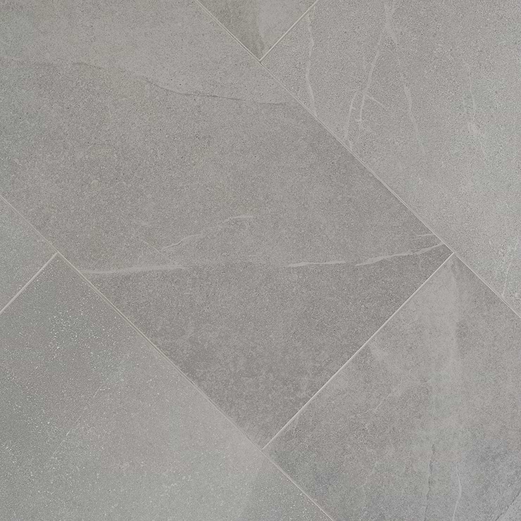 Fordham Grigio 12x24 Gray Matte Porcelain Floor and Wall Tile