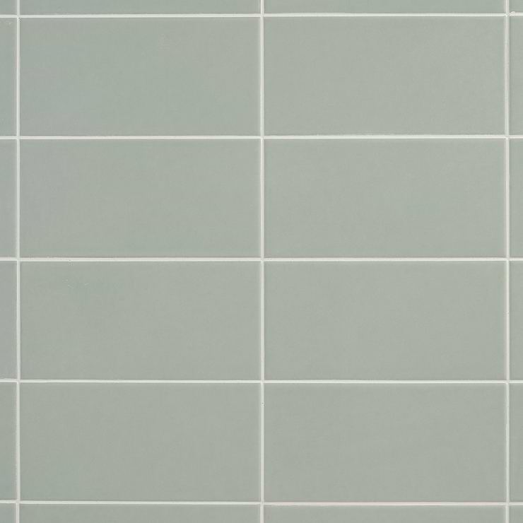 Stacy Garcia Maddox Mineral Green 4x8 Matte Ceramic Wall Tile