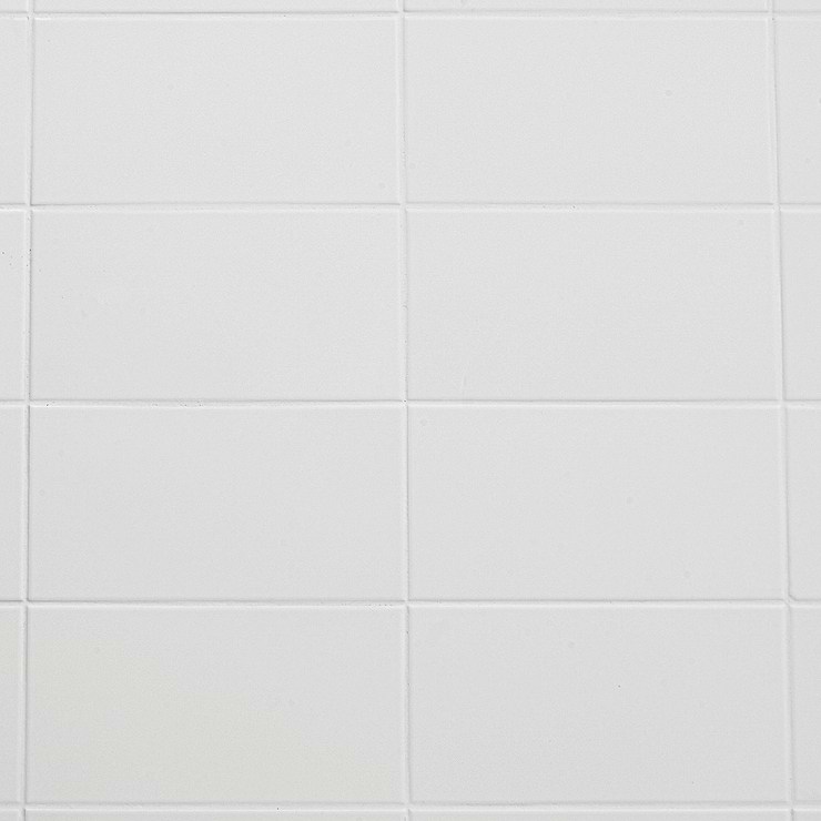 Stacy Garcia Maddox White 4x8 Matte Ceramic Wall Tile