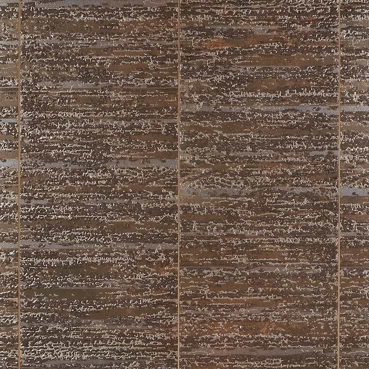 Twilight Deco Oxide 12x48 Metal Look Porcelain Tile