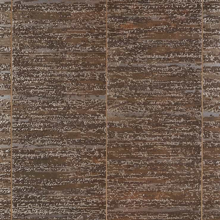 Twilight Deco Oxide 12x48 Metal Look Porcelain Tile