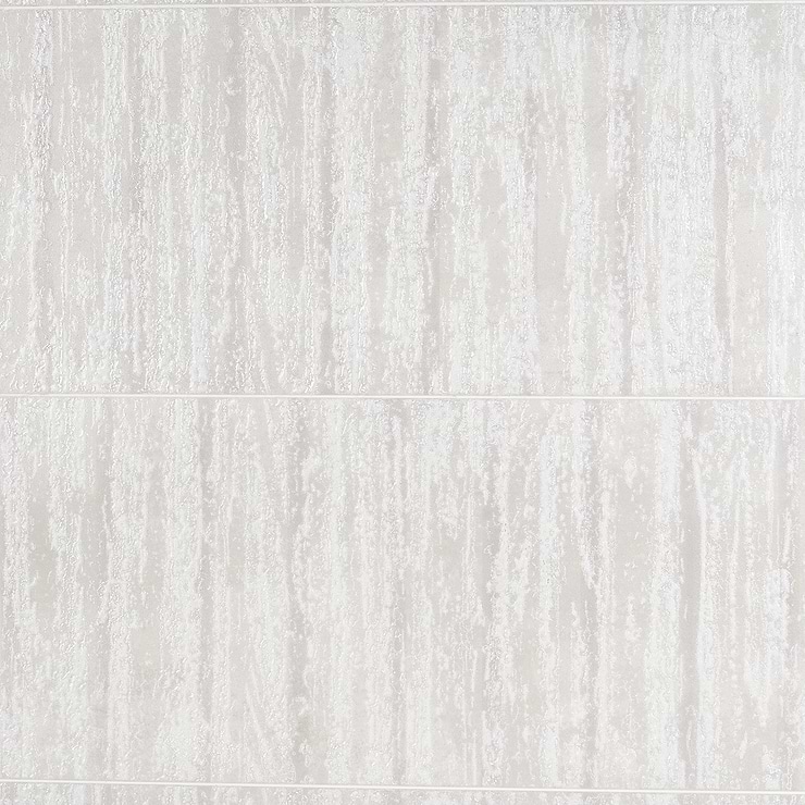 Twilight Deco Pearl 12x48 Metal Look Porcelain Tile