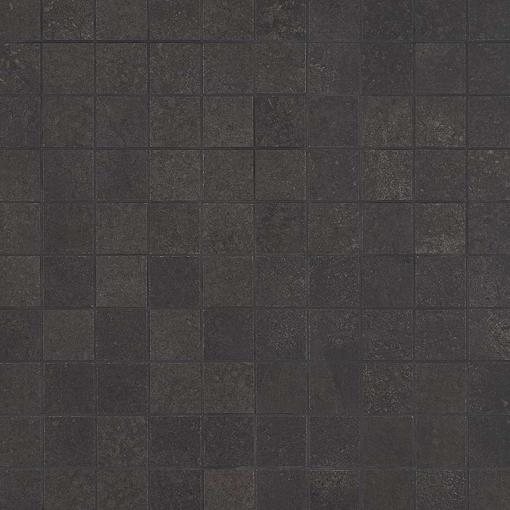 Bronx Black 2x2 Matte Porcelain Mosaic Tile