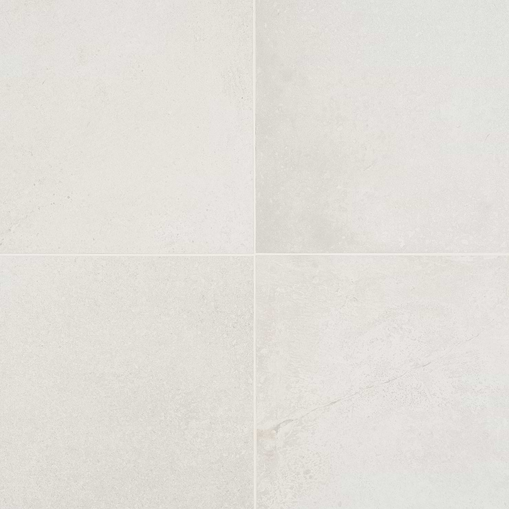 Bronx White 24x48 Matte Porcelain Tile