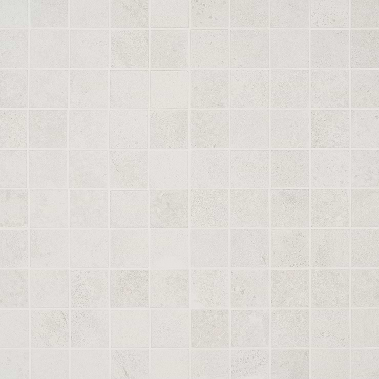 Bronx White 2x2 Matte Porcelain Mosaic Tile