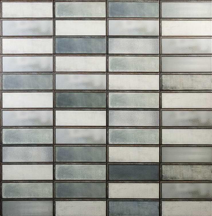 Metallic Look Ceramic Tile for Backsplash
