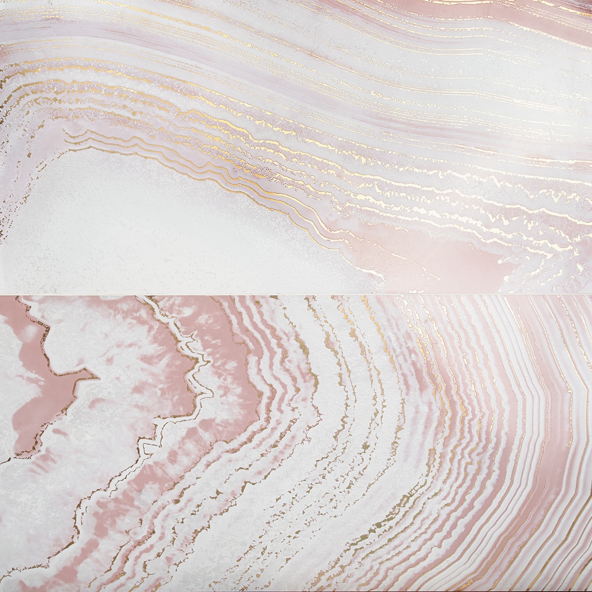 Agate Art Himalaya Pink 24x48 Artisan Decor Polished Porcelain Tile