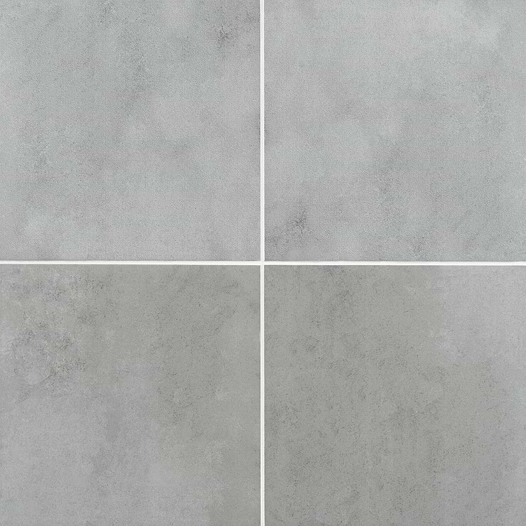 Art Geo by Elizabeth Sutton Cement Gray 8x8 Matte Porcelain Tile