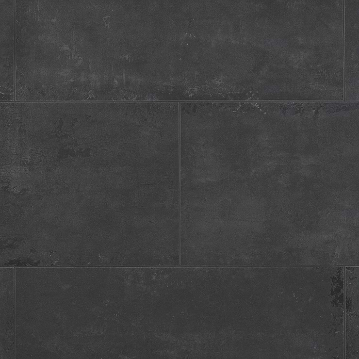 Portrait Black Gold 12x24 Matte Porcelain Tile