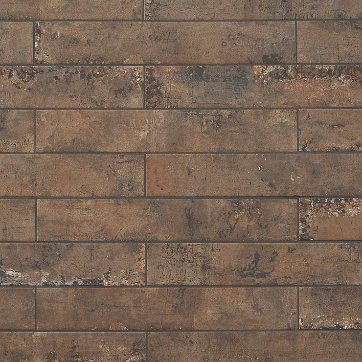 Portrait Copper 2x14 Matte Porcelain Tile